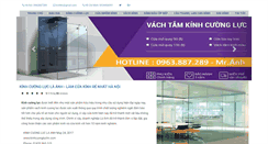 Desktop Screenshot of kinhcuongluchn.com