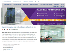Tablet Screenshot of kinhcuongluchn.com